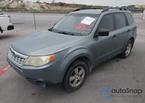 2011 Subaru Forester 2.5X z USA, uszkodzony, nr VIN JF2SHBBC8BH724058